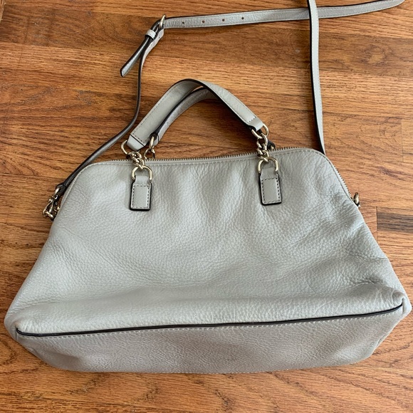 Kate Spade Designer Classic Beige Crossover Leather Bag - Picture 6 of 11